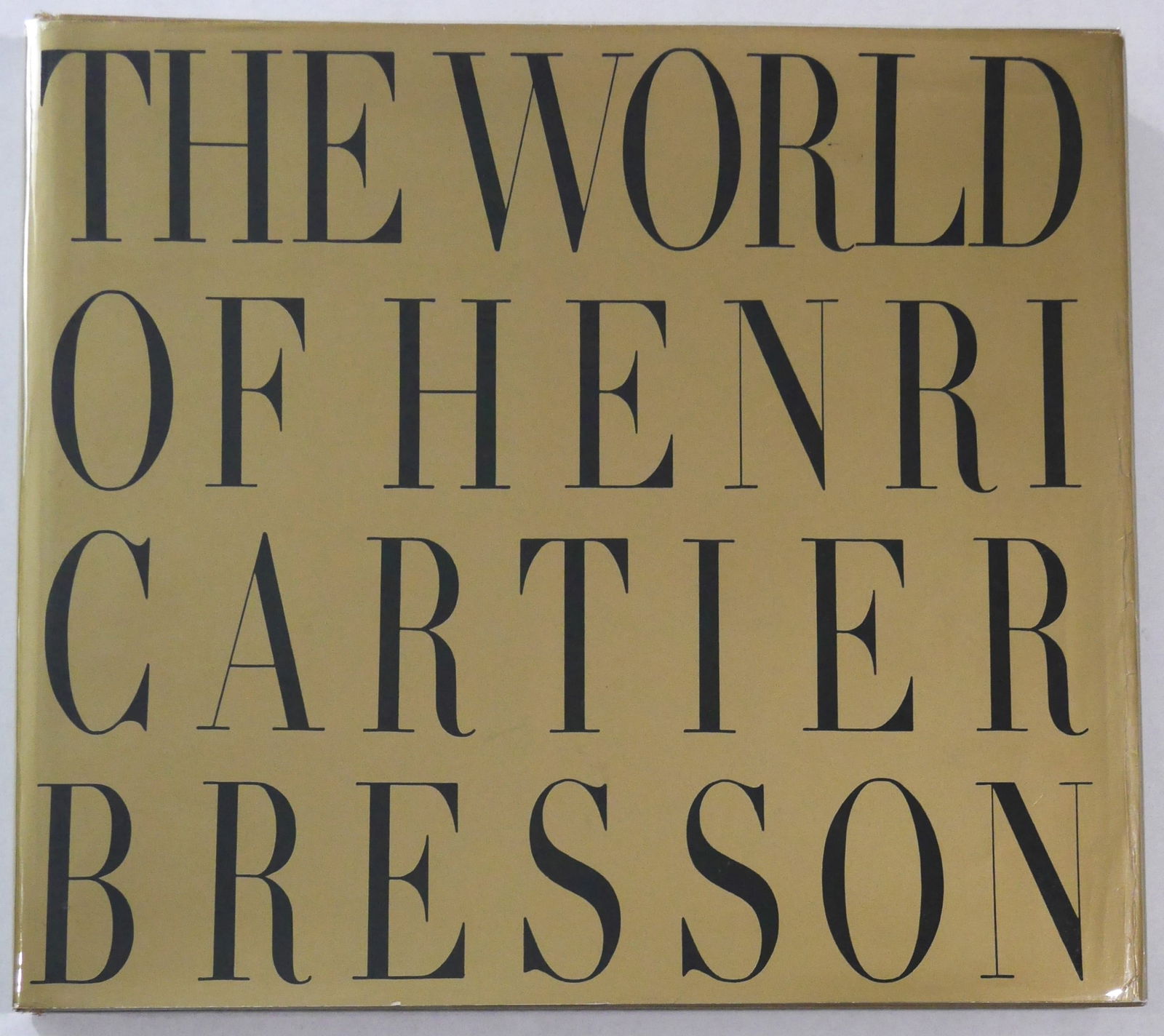 Cartier-Bresson, Henri (SIGNED);  The World of Henri Cartier-Bresson [1968 VIKING PRESS 1ST EDITION] (1 of 12)