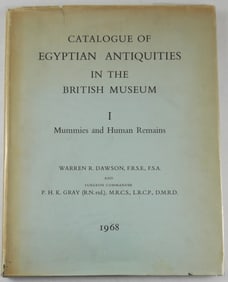 Dawson, Warren R.; Gray, P. H. K.; Catalogue of Egyptian Antiquities in The British Museum Vol. 1: