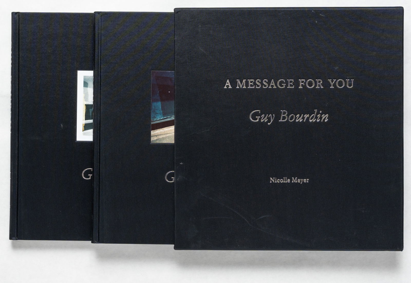Bourdin, Guy; A Message For You [2006 STEIDL 1ST ED & 1ST PRINT- 2 VOLS IN SLIPCASE - FINE] (1 of 12)
