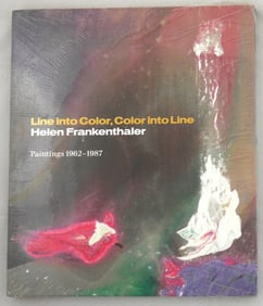Helen Frankenthaler, Line into Color, Color into Line [2017 1ST EDITION & 1ST PRINTING - FINE]