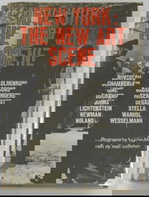 Mulas, Ugo;  New York Art Scene [1ST EDITION WITH DUST JACKET - NICE COPY]