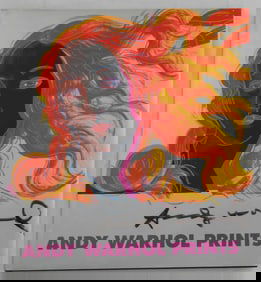 Andy Warhol (SIGNED x 4 + ORIGINAL HEART DRAWING]; Prints: A Catalogue Raisonne 1962-1987