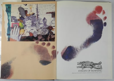 Beard, Peter; Eyelids of Morning [SIGNED WITH 2 OF BEARD'S FOOTPRINTS - 1990 CHRONICLE EDITION]