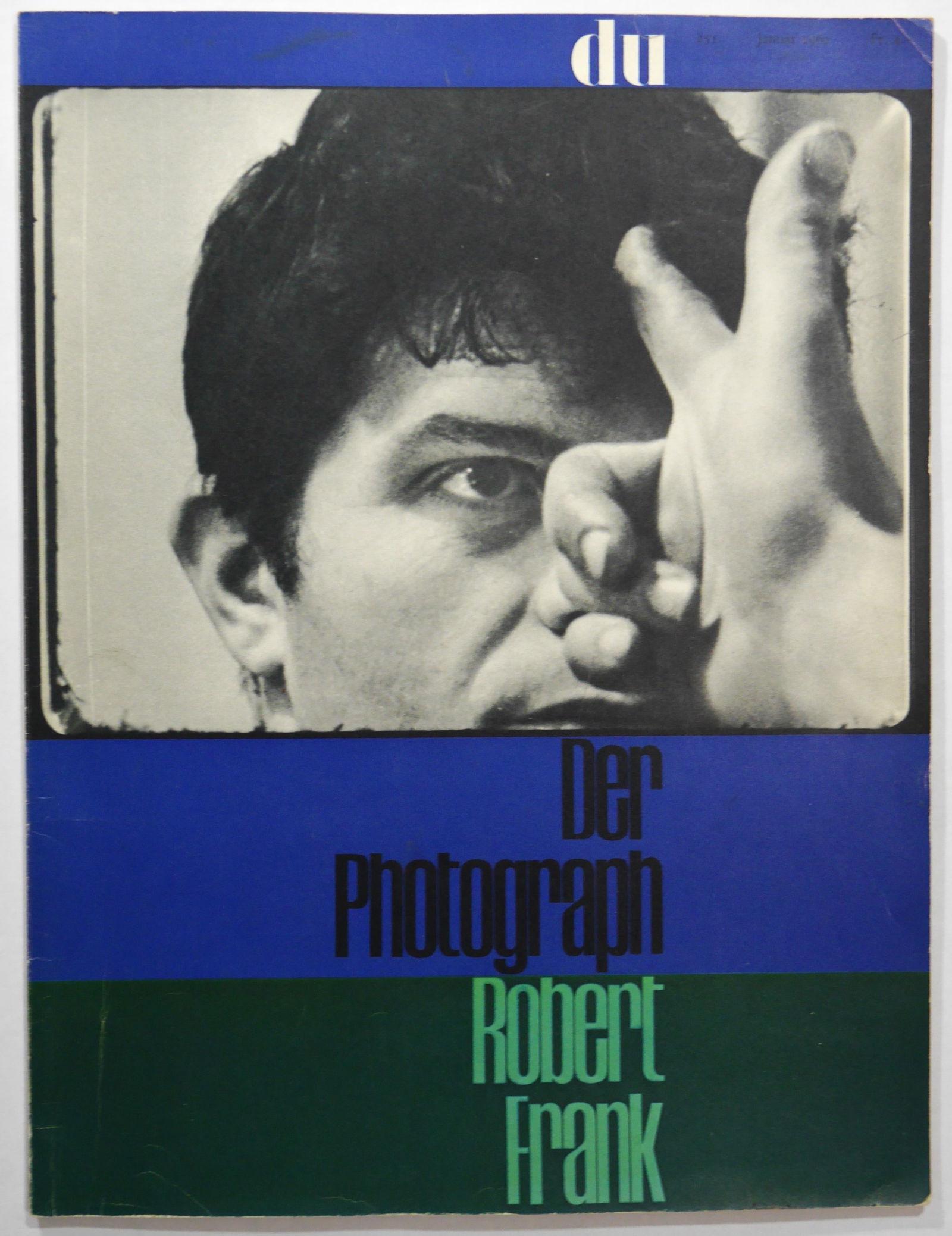 Frank, Robert; Callahan, Harry;  DER PHOTOGRAPH - JAN 1962 DU MAGAZINE (1 of 11)