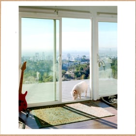 SIGNED - ALEC SOTH - BANKSY, HOLLYWOOD HILLS, CA. 2017 LTD 6" x 6" PHOTOGRAPH