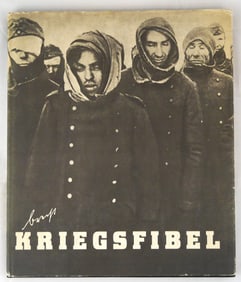 Brecht, Berthold;  Kriegsfibel  [1955 1ST EDITION & 1ST PRINTING WITH DUST JACKET - NICE COPY]