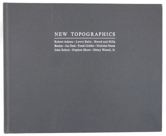 Robert Adams, Lewis Baltz, Bernd and Hilla Becher, Stephen Shore, New Topographics 2009 1ST ED