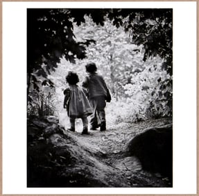 ESTATE STAMPED W. EUGENE SMITH WALK TO PARADISE GARDEN 1946 6" x 6" PHOTOGRAPH