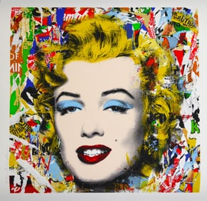 Mr. Brainwash; Monroe POPfolio - Collage [SIGNED LIMITED EDITION PRINT #/75]