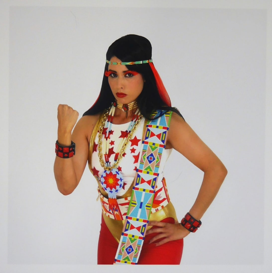 Red Star, Wendy; Outtake: Red Star (The Breaker) [SIGNED 12" X 12" LTD ED #/50 PHOTOGRAPH] (1 of 3)