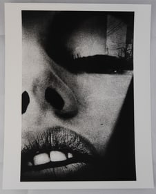 Moriyama, Daido [SIGNED] 8" X 10" LTD ED SILVER GELATIN PRINT [Eros or something other than eros]