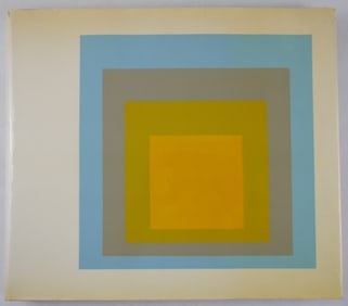 Albers, Josef; His Work as Contribution to Visual Articulation in the 20th century 1968 1st ed