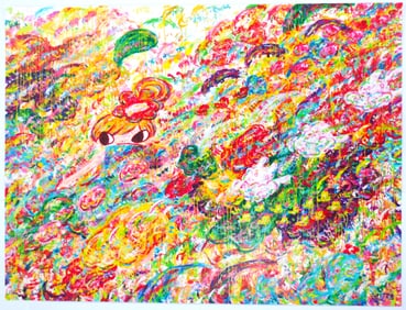 Rokkaku, Ayako;Untitled, 2022 [Original LTD ED Screenprint 23.6 x 31.5 inches]