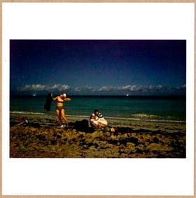 SIGNED - PETER VAN AGTMAEL - LATE NIGHT, MIAMI, FLORIDA, 2014 - LTD 6" x 6" MAGNUM PRINT