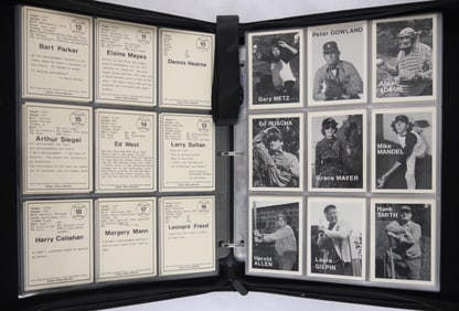 Mandel, Mike; Photographer Baseball Cards [FULL SET OF 135 CARDS WITH ORIGINAL BOX]