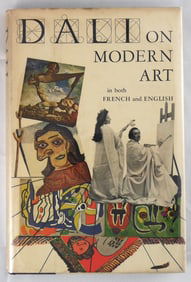 Dali, Salvador [SIGNED]; Dali on Modern Art [PRESENTATION COPY with ORIGINAL DRAWING BY DALI]