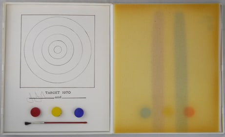 Jasper Johns Target 1970 Technics and Creativity II. [RARE 1970 MUSEUM OF MODERN ART MULTIPLE]