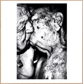 SIGNED - JACOB AUE SOBOL - ANOTHER KISS - 6" x 6" 2014 MAGNUM PRINT