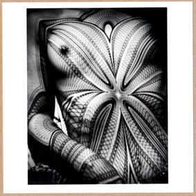 ESTATE STAMPED - WERNER BISCHOF - FEMALE TORSO - LTD 6" x 6" MAGNUM ARCHIVAL PRINT