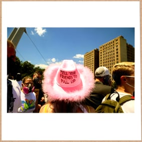 SIGNED - RICHIE SHAZAM TELL YOUR FRIENDS TO PULL UP NYC 2020 6"x 6" MAGNUM PRINT