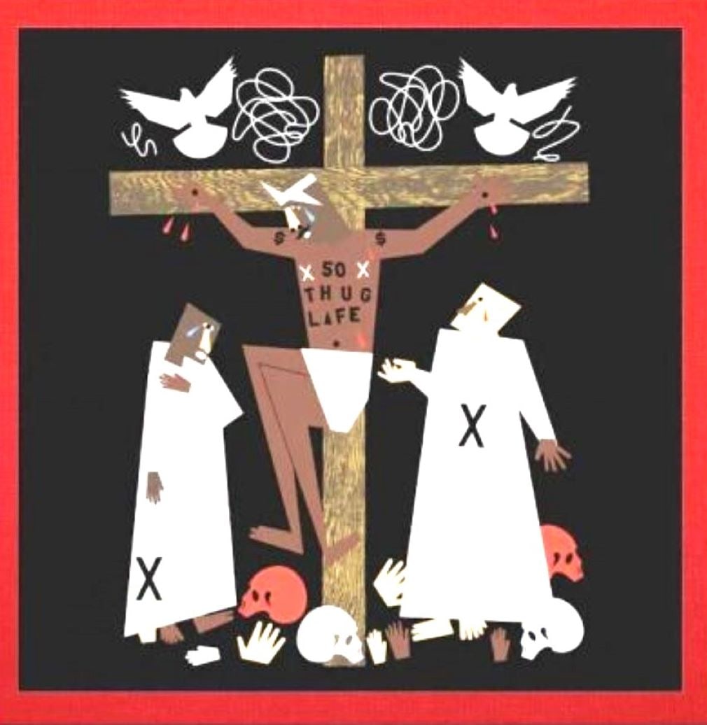 Abney, Nina Chanel; Makaveli - The Don Killuminati [SIGNED LTD ED 1/100 11.5 x 11.5 PRINT] (1 of 10)