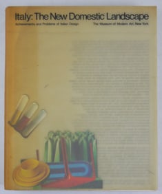 Ambasz, Emilio; Italy: The New Domestic Landscape [1972 1ST ED W/ DUST JACKET AND ALL 5 ELEMENTS]