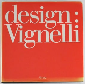 Vignelli, Massimo;  Design Vignelli [SIGNED - 1990 1ST EDITION & 1ST PRINTING HARDCOVER]