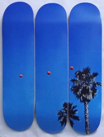 John Baldessari Throwing Three Balls in the Air to get a Straight Line (Best of Thirty-Six Attempts)