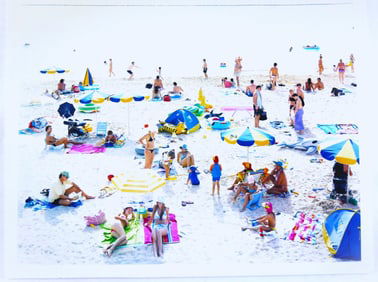 Massimo Vitali - Portfolio of 31 photographs [Landscape with Figures and Disco measuring 20' x 16"