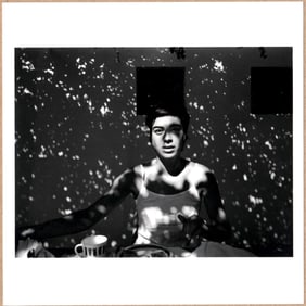 SIGNED - CHRISTOPHER ANDERSON - PORTRAIT IN THE SHADE - LTD 6" x 6" MAGNUM PRINT