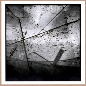 SIGNED - JEAN GAUMY - GREENHOUSE DANEBORG STATION GREENLAND 6" x 6" MAGNUM PRINT