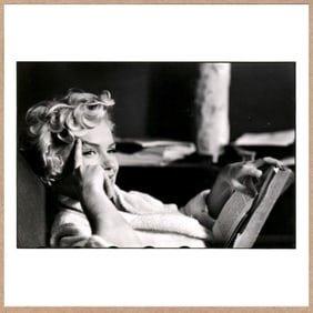 ESTATE STAMPED - ELLIOTT ERWITT, MARILYN MONROE, NEW YORK CITY, 1956 -  6" x 6" MAGNUM PRINT