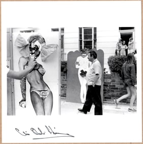 SIGNED - CHRIS STEELE-PERKINS - STREET FESTIVAL, 1970'S LONDON - LTD 6" x 6" MAGNUM ARCHIVAL PRINT