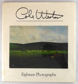 Weston, Cole;  Cole Weston Eighteen Photographs [SIGNED 1981 1ST EDITION SOFTCOVER - FINE COPY]