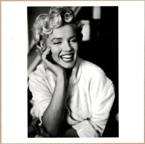 ESTATE STAMPED - BOB HENRIQUES - MARILYN MONROE FILMING THE SEVEN-YEAR ITCH, 1958 LTD 6" x 6" PHOTO