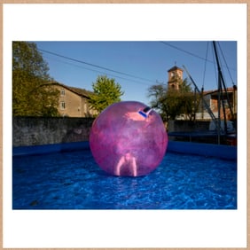 SIGNED - JEROME SESSINI - "HOMETOWN", FRANCE 2016 6" x 6" MAGNUM ARCHIVAL PRINT