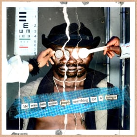 SIGNED - MIKHAEL SUBOTZKY - JOSEPH DLAMINI - 6" x 6" MAGNUM ARCHIVAL PRINT