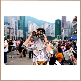 SIGNED - MARTIN PARR HAPPY VALLEY RACECOURSE HONG KONG 2013 6" x 6" MAGNUM PRINT