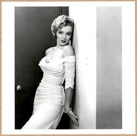 ESTATE STAMPED - PHILIPPE HALSMAN - MARILYN MONROE LIFE COVER - LTD 6"x 6" MAGNUM ARCHIVAL PRINT