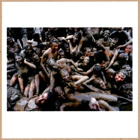 SIGNED - PAUL FUSCO - WOODSTOCK II MUD PIT - LTD 6" x 6" MAGNUM ARCHIVAL PRINT