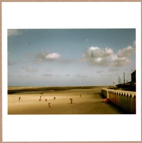 SIGNED - HARRY GRUYAERT - BAIE DE SOMME, FRANCE 1991 - LTD 6" x 6" MAGNUM PRINT