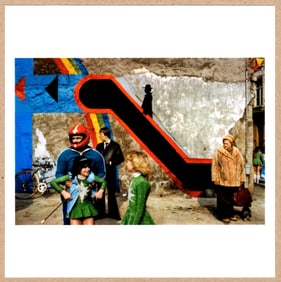 SIGNED - HARRY GRUYAERT - CARNIVAL, ANTWERP, BELGIUM, 1992 - LIMITED 6" x 6" MAGNUM PRINT