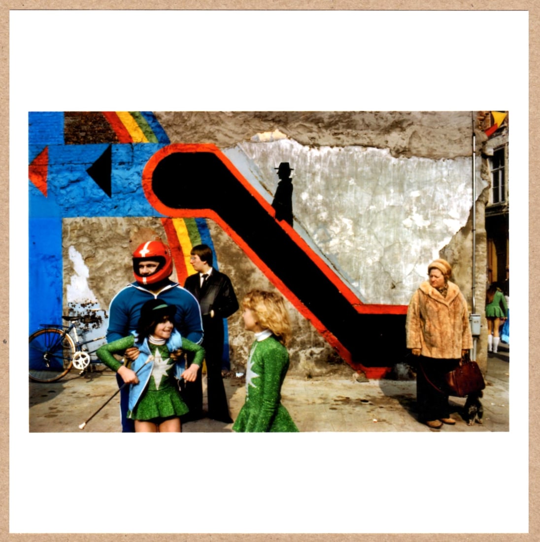 SIGNED - HARRY GRUYAERT - CARNIVAL, ANTWERP, BELGIUM, 1992 - LIMITED 6" x 6" MAGNUM PRINT (1 of 2)