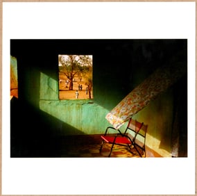 SIGNED - HARRY GRUYAERT - HOTEL ROOM, GAO, MALI 1998 - LTD 6" x 6" MAGNUM PRINT