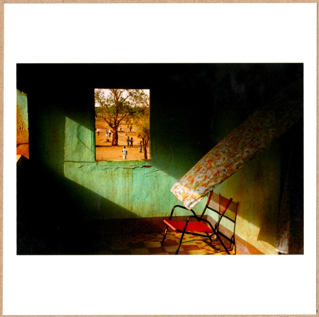 SIGNED - HARRY GRUYAERT - HOTEL ROOM, GAO, MALI 1998 - LTD 6" x 6" MAGNUM PRINT (1 of 2)