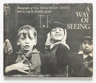 Levitt, Helen;  A Way of Seeing [1965 1ST EDITION HARDCOVER WITH DUST JACKET]