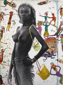 Beard, Peter; El Molo Princess, Lake Rudolph, 1987 - 14 x 10 inch Print