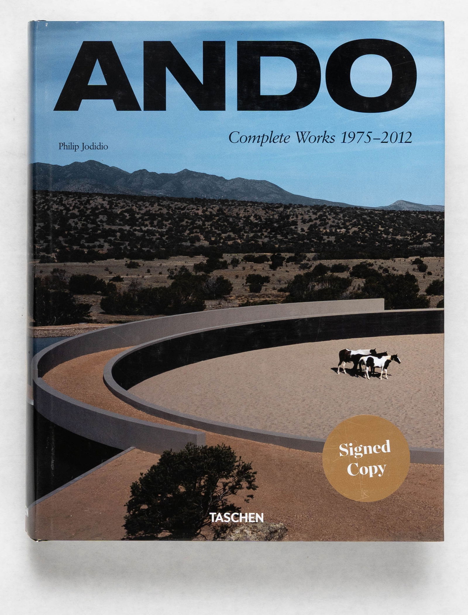 Ando, Tadao; Complete Works 1975-2012 [SIGNED W/ ORIGINAL CHURCH OF LIGHT DRAWING - 1ST EDITION - (1 of 8)