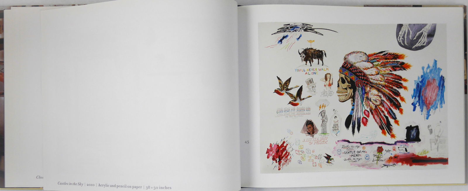 Wes Lang [SIGNED WITH DRAWINGS - 2013 PICTURE BOX/HALF GALLERY MONOGRAPH] - 8