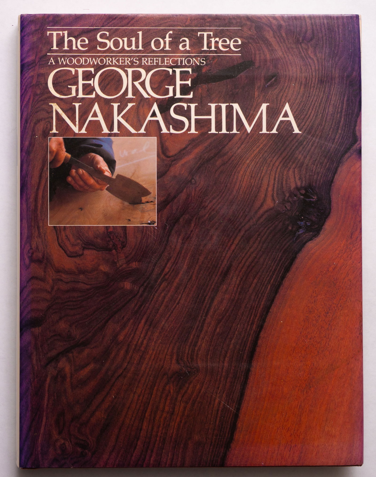 George Nakashima, The Soul of a Tree, A Woodworker's Reflections [SIGNED 1981 1ST EDITION - FINE]: Tokyo, Japan: Kodansha International Ltd., 1981. Hardcover in pictorial dust jacket. First Edition, First Printing. 223 pages with numerous photographic images and illustrations throughout. Text in En